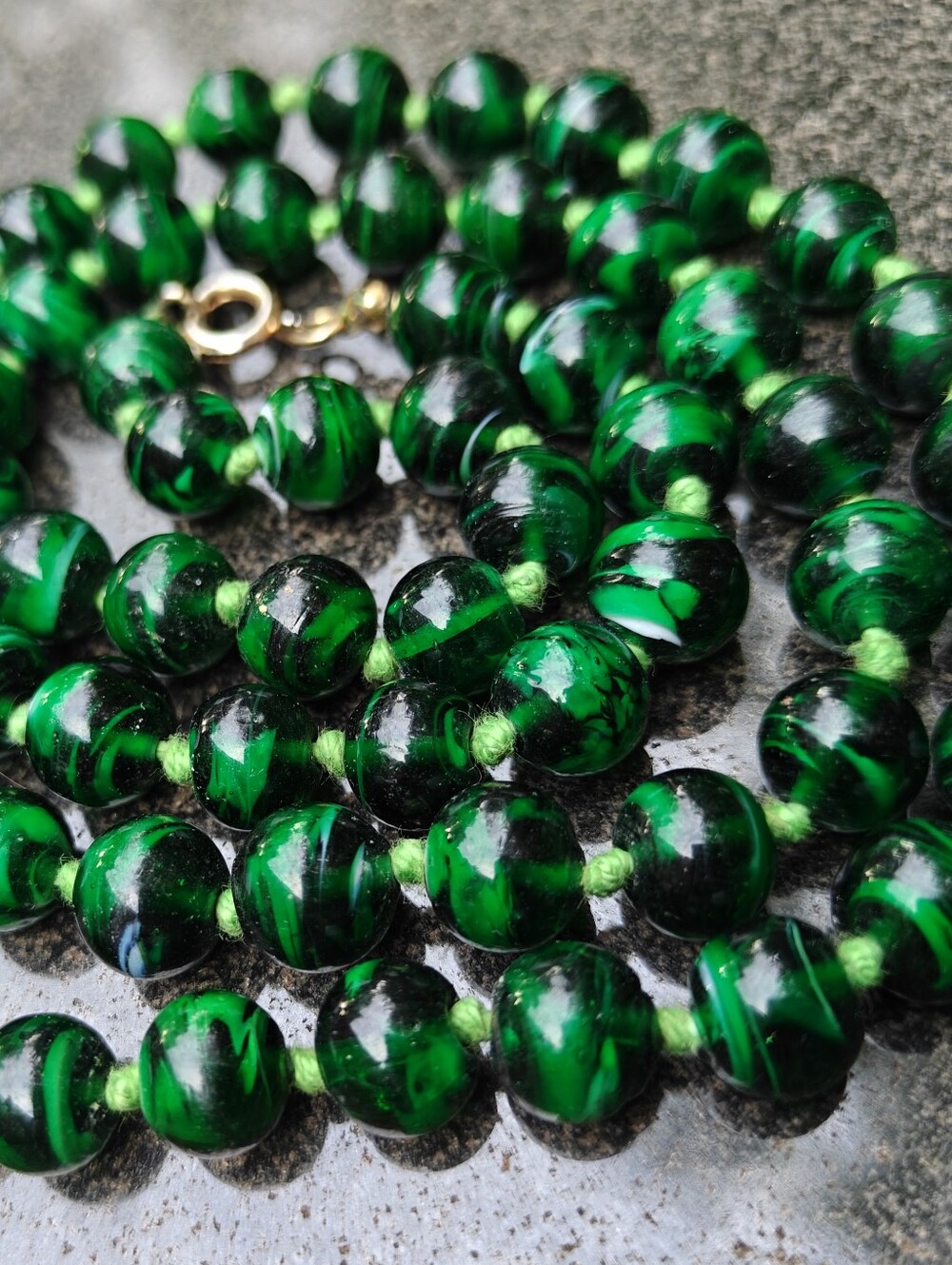 Vintage Italian Glass Necklace